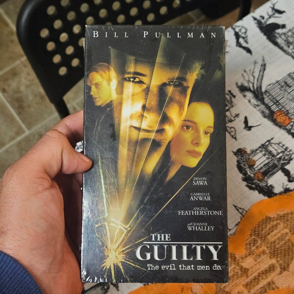 The Guilty (VHS, 2000) Sealed - Bill Pullman, Devon Sawa, Gabriella Anwar